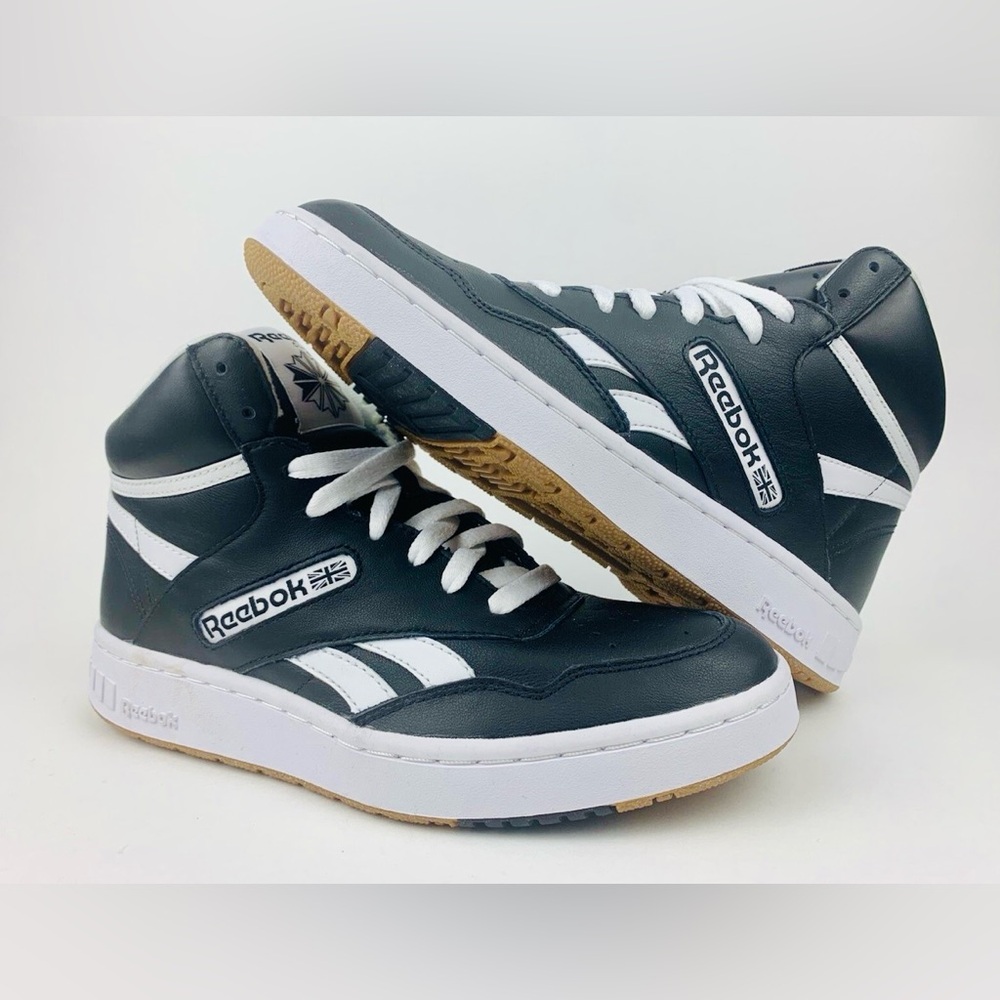 Reebok Black and White Sneakers